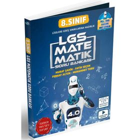 8 Sınıf LGS Matematik 40 Soru Bankası Tammat Yayıncılık