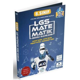8 Sınıf LGS Matematik 40 Soru Bankası Tammat Yayıncılık