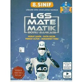 8 Sınıf LGS Matematik 40 Soru Bankası Tammat Yayıncılık