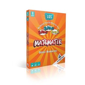 8. Sınıf LGS Matematik Bam Bam Bam Soru Bankası-Strateji Yayınları