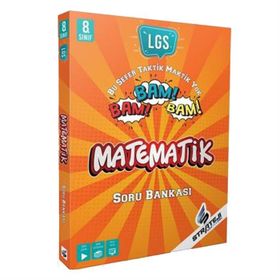 8. Sınıf LGS Matematik Bam Bam Bam Soru Bankası-Strateji Yayınları
