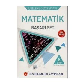 8. Sınıf LGS Matematik Başarı Seti Fen Bilimleri Yayınları