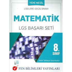 8. Sınıf LGS Matematik Başarı Seti Fen Bilimleri Yayınları