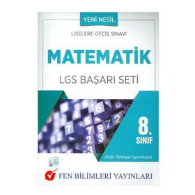8. Sınıf LGS Matematik Başarı Seti Fen Bilimleri Yayınları
