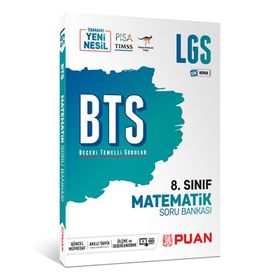 8. Sınıf LGS Matematik BTS Yayınları Beceri Temelli Soru Bankası