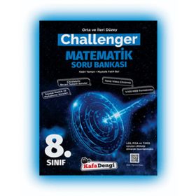 8. Sınıf LGS Matematik Challenger Soru Bankası-Kafa Dengi Yayınları