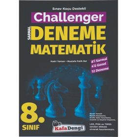 8. Sınıf LGS Matematik Challenger Soru Bankası-Kafa Dengi Yayınları