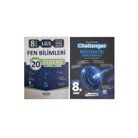 8. Sınıf LGS Matematik Challenger Soru Bankası-Kafa Dengi Yayınları