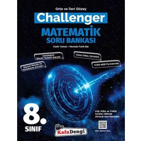 8. Sınıf LGS Matematik Challenger Soru Bankası-Kafa Dengi Yayınları