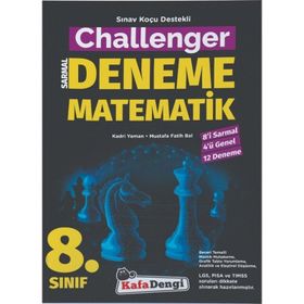 8. Sınıf LGS Matematik Challenger Soru Bankası-Kafa Dengi Yayınları
