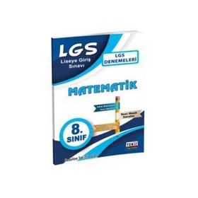 8. Sınıf LGS Matematik Deneme Tekiz Yayınları