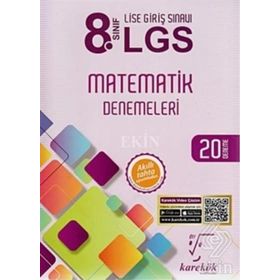 8.Sınıf LGS Matematik Denemeleri 20 - Karekök