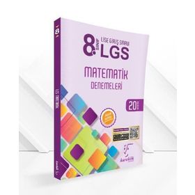8. Sınıf LGS Matematik Denemeleri Karekök Yayınları