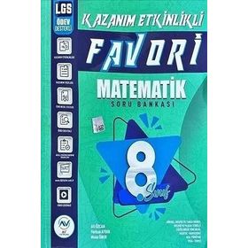 8. Sınıf LGS Matematik Favori Kazanım Etkinlikli Soru Bankası