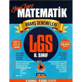 8. Sınıf LGS Matematik Gümbür Gümbür Soru Föyleri-Yeni Tarz Yayınları