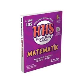 8.Sınıf LGS Matematik Haftalık Hasat Soruları HHS Muba Yayınları
