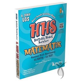 8.Sınıf LGS Matematik Haftalık Hasat Soruları HHS Muba Yayınları