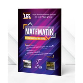 8. Sınıf LGS Matematik Her Kazanım Bir Soru Karekök Yayınları