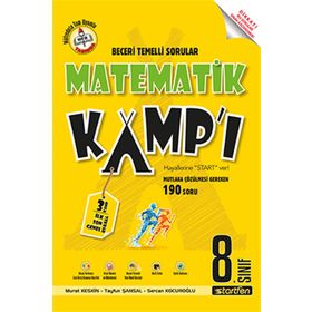 8. Sınıf LGS Matematik Kampı Startfen Yayınları