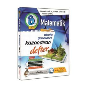 8. Sınıf LGS Matematik Kazandıran Defter Çanta Yayınları