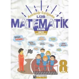 8. Sınıf LGS Matematik Koçum Ünite Değerlendirme-Antrenör Yayınları