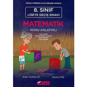 8. Sınıf LGS Matematik Konu Anlatımlı Esen Yayınları