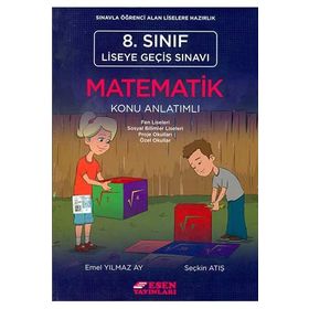 8. Sınıf LGS Matematik Konu Anlatımlı Esen Yayınları