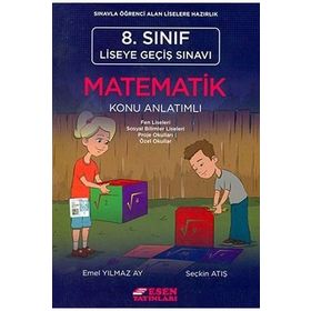 8. Sınıf LGS Matematik Konu Anlatımlı Esen Yayınları