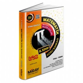 8. Sınıf LGS Matematik Konu Özetli Soru Bankası - Miray Yayınları