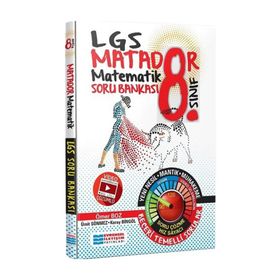 8. Sınıf LGS Matematik Matador Video Çözümlü Soru Bankası Evrensel İletişim Yayınları