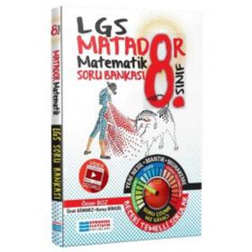 8. Sınıf LGS Matematik Matador Video Çözümlü Soru Bankası Evrensel İletişim Yayınları