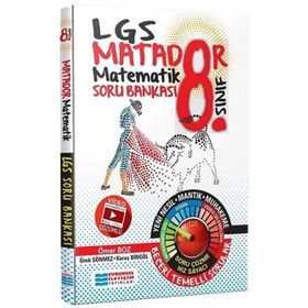 8. Sınıf LGS Matematik Matador Video Çözümlü Soru Bankası Evrensel İletişim Yayınları