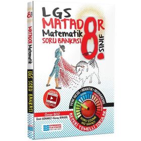 8. Sınıf LGS Matematik Matador Video Çözümlü Soru Bankası / Ümit Sönmez / Evrensel İletişim Yayın