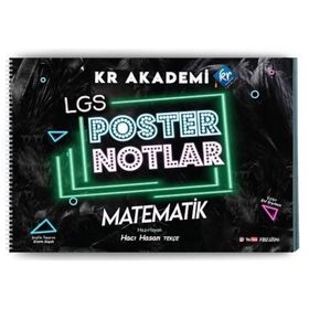 8. Sınıf LGS Matematik Poster Notları-KR Akademi
