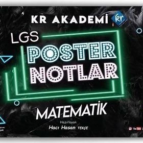 8. Sınıf LGS Matematik Poster Notları-KR Akademi