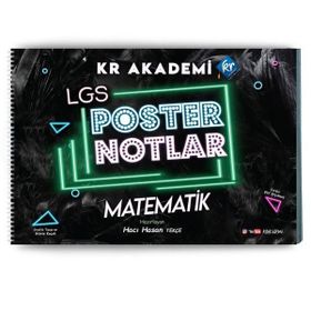 8. Sınıf LGS Matematik Poster Notları-KR Akademi