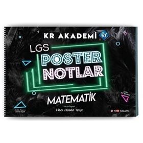 8. Sınıf LGS Matematik Poster Notları-KR Akademi
