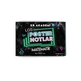 8. Sınıf LGS Matematik Poster Notları-KR Akademi