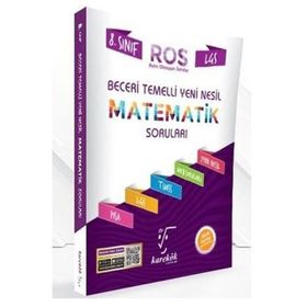 8. Sınıf Lgs Matematik Ros Beceri Temelli Yeni Nesil Soru Bankası-Karekök Yayınları