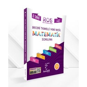 8. Sınıf Lgs Matematik Ros Beceri Temelli Yeni Nesil Soru Bankası-Karekök Yayınları