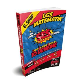 8. Sınıf Lgs Matematik Ses Serisi Soru Bankası-Benim Hocam Yayınları