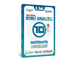 8. Sınıf LGS Matematik Soru Analizli 10+1 Deneme Puan Yayınları