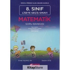 8. Sınıf LGS Matematik Soru Bankası - Emel Yılmaz Ay Seçkin Atış