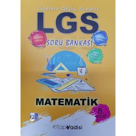 8. Sınıf LGS Matematik Soru Bankası-Kitap Vadisi Yayınları