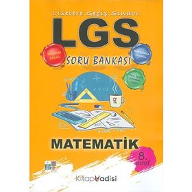 8. Sınıf LGS Matematik Soru Bankası-Kitap Vadisi Yayınları