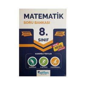 8. Sınıf LGS Matematik Soru Bankası Netfen Yayınları