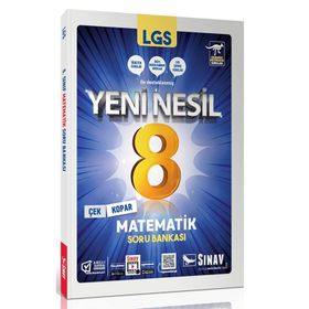 8. Sınıf LGS Matematik Soru Bankası - Sınav Dergisi Yayınları