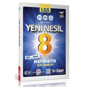 8. Sınıf LGS Matematik Soru Bankası - Sınav Dergisi Yayınları