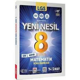 8. Sınıf LGS Matematik Soru Bankası - Sınav Dergisi Yayınları