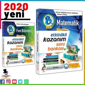8. Sınıf Lgs Matematik Soru Bankası Ve Fen Bilimleri Soru Bankası-2. Kitap-Çanta Yayınları